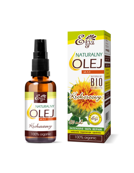 Olej Krokoszowy BIO – Właściwości i Zastosowanie 50 ml | Etja