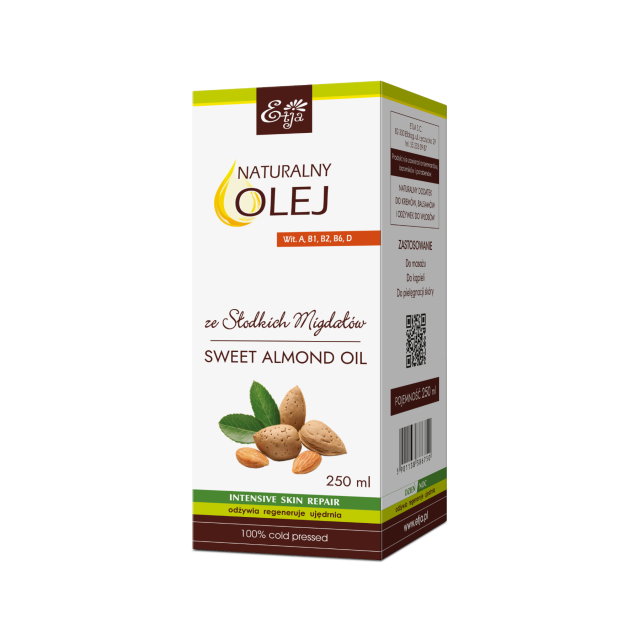 Olej ze Słodkich Migdałów 50 ml – Naturalny | Etja