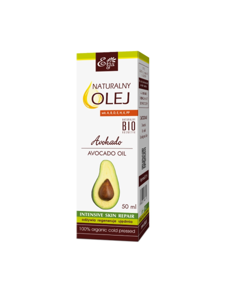Olej Awokado BIO - Naturalny olejek z awokado na włosy | Etja