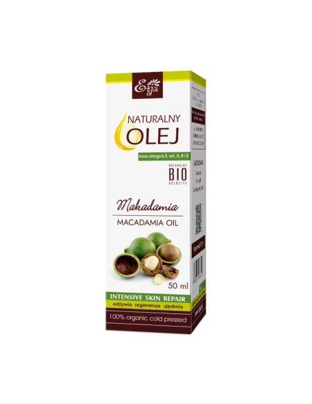 Olej Makadamia BIO - Kosmetyczny olej makadamia do picia