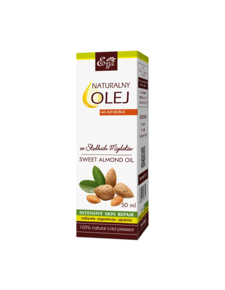 Olej ze Słodkich Migdałów 50 ml – Naturalny | Etja